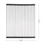 Toque Stainless Steel Dish Drying Rack Over Sink Kitchen Foldable RollUp Mat Carousel 10