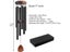 Metal Windchime Aluminum Windbell Wind Chimes 6 Tubes Chimes Home Decoration Carousel 5