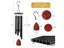 Metal Windchime Aluminum Windbell Wind Chimes 6 Tubes Chimes Home Decoration Carousel 6