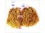4Pcs Cheerleading Pom Poms For Kids Adults Non-Fading Metallic Streamer Pompoms Carousel 5