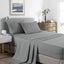 Single Size Bamboo Cooling 2000Tc Sheet Set - Mid Grey Carousel 1