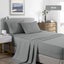Single Size Bamboo Cooling 2000Tc Sheet Set - Mid Grey Carousel 5
