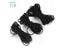 2M/bag 1/1.5/2/2.5/3/4/5mm Black Round Thread Cord Elastic Band Elastic Rope Carousel 7