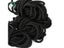 2M/bag 1/1.5/2/2.5/3/4/5mm Black Round Thread Cord Elastic Band Elastic Rope Carousel 8