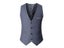 Slim Fit Suit Vests For Men Black Grey Navy Blue Business Casual Male Waistcoat Carousel 1