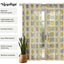 Vargottam Printed Georgette Sheer Curtains for Short Windows - Set of 2 Panels Carousel 5