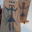 Two unique handcrafted sand type panel art Carousel 3