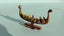 Vintage Small Viking Plastic Ship Carousel 3