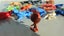 Vintage 1970s NZ Cereal Toys ~ Big Top Animals, Vegetable Sports Carousel 8