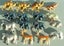 #5 Vintage Britains Etc Plastic Zoo Animals ~ Elephants & Camels Carousel 1