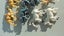 #5 Vintage Britains Etc Plastic Zoo Animals ~ Elephants & Camels Carousel 2