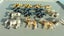 #5 Vintage Britains Etc Plastic Zoo Animals ~ Elephants & Camels Carousel 5