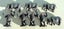 #7 Vintage Britains Etc Plastic Zoo Animals ~ Gorillas & Rhinos Carousel 1