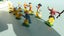 #19 Vintage Britains Etc Plastic Cowboys & Bank Robbers Carousel 4