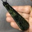 CRAZY 1 DAY AUCTION! 8.9cm Douglas Pounamu Roimata Pendant $1 Reserve Carousel 4