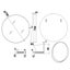 Frame Wall Mirror 700mm Carousel 8
