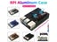 Raspberry Pi 4 Model B 3B 3B Aluminum Case Dual Fan Metal Shell Optional Fan Carousel 3