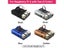 Raspberry Pi 4 Model B 3B 3B Aluminum Case Dual Fan Metal Shell Optional Fan Carousel 4