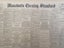 OLD NEWSPAPER: Manawatu Evening Standard - Saturday, 7 July 1956 Carousel 1