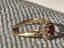 9ct GOLD 0.50ct MINIATURE RUBY CLUSTER Carousel 6
