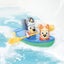 Tomy Toomies Bluey Paddling Canoe Bath Toy Carousel 3