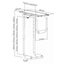 Heavy-Duty Under-Desk CPU Mount with Sliding Track Carousel 4