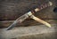 AWESOME U.S.A CAMILLUS SWORD-BRAND TRAPPER WITH BEAUTIFUL BONE HANDLES Carousel 7