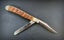 AWESOME U.S.A CAMILLUS SWORD-BRAND TRAPPER WITH BEAUTIFUL BONE HANDLES Carousel 12