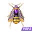 Buzzy Wuzzy Bumblebee Brooch - Honeybee, Bee, Honey, Yellow, Green, Wasp, Ena... Carousel 17