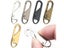 5Pcs Metal Zipper Puller Tap Slider DIY Sewing Zipper Sliders Replacement Carousel 5