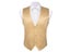 Men's Gold Solid Silk Satin Waistcoat Bowtie Tie Set Suit Gilet For Wedding Carousel 5