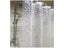 GEYA Household Bathroom Supplies Shower Curtain 3D Effect Waterproof Carousel 3
