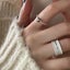Silver-Tone Black Heart Statement Ring Carousel 12