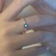 Silver-Tone Black Heart Statement Ring Carousel 14