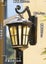 Solar garden wall light Carousel 2