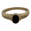 9CT GOLD RING 3.4GMS TDW0.10CTS SAPPHIRE Carousel 1