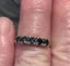 Natural Blue Diamond Gold Ring Carousel 8