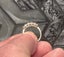 Natural Blue Diamond Gold Ring Carousel 9