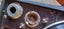 Antique Woodward Portable Gramophone. with extra bits n pieces Carousel 5
