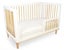 Cot - Riya Cot 5 in 1 - White/Beech Carousel 6