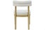 Zia Linen & Oak Dining Chair - Grey Fleck Carousel 3