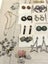Over 100 items jewelry bulk auction earrings rings bracelets necklaces charm Carousel 8