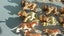 #6 Vintage Britains Etc Plastic Zoo Animals ~ Lions & Tigers Carousel 2