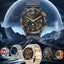 Parallel Deals 1.43 Inch Amoled Round Screen Steel Strap Smart Watch Gold Carousel 5