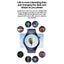 Parallel Deals 1.39 Inch Ip67 Waterproof Sports Health Monitoring Smart Bluetoot Carousel 6