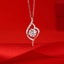 1ct Moissanite Diamond Pendant Necklace Round S925 Silver 18K Gold Plated QX01 Carousel 3