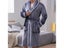 Men Bathrobe Fleece Mens Bath Robe Man Winter Warm Casual Flannel Robe Carousel 1