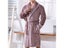 Men Bathrobe Fleece Mens Bath Robe Man Winter Warm Casual Flannel Robe Carousel 5