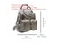 Fashion Woman Backpack Waterproof Nylon Soft Handle Solid Multi-pocket Travel Carousel 5