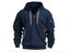 Men's Hooded Sweatshirt Casual Sports Pullover Retro Harajuku Long Sleeved Carousel 1